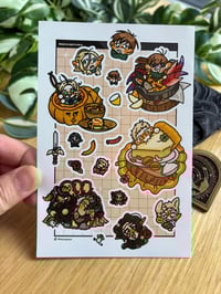 Image 2 of LAST CHANCE | Dungeon Meshi, Genshin Impact, ORV, NijisanjiJP  ✦ Sticker Sheet