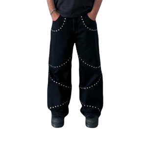 OPEN CONCEPT Studded Crescent Cargo Pants