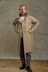 Image 1 of Raglan long Coat - Natural