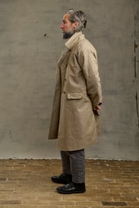 Image 6 of Raglan long Coat - Natural