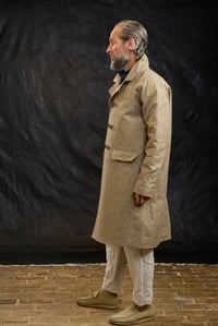 Image 16 of Raglan long Coat - Natural