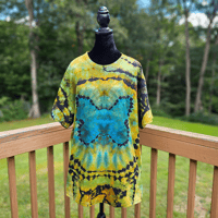 Image 3 of Butterfly (XL) Ice Dyed T-Shirt