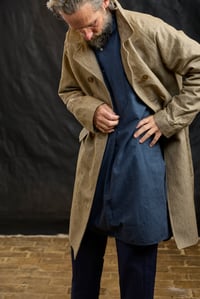 Image 23 of Raglan long Coat - Natural