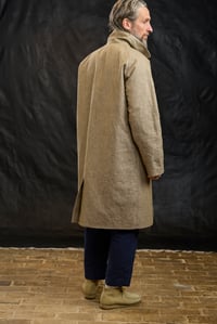 Image 24 of Raglan long Coat - Natural