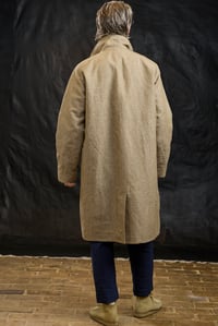 Image 25 of Raglan long Coat - Natural