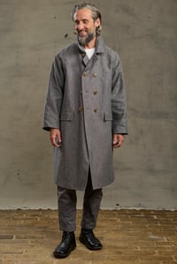 Image 1 of Raglan long Coat - Grey