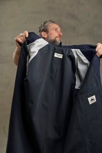 Image 15 of  Raglan long Coat - Japan Indigo