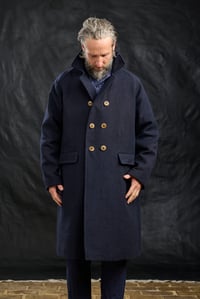 Image 16 of  Raglan long Coat - Japan Indigo