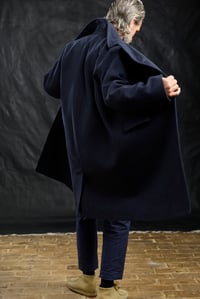 Image 25 of  Raglan long Coat - Japan Indigo