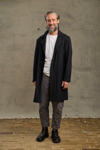 Image 4 of Manufacturing Coat - Black wool 