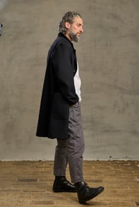 Image 8 of Manufacturing Coat - Black wool 