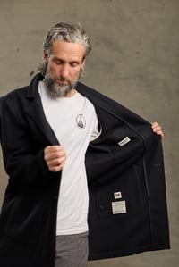 Image 9 of Manufacturing Coat - Black wool 