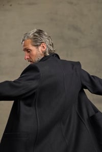 Image 10 of Manufacturing Coat - Black wool 