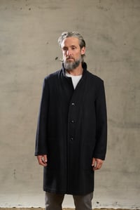 Image 18 of Manufacturing Coat - Black wool 