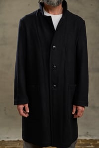 Image 20 of Manufacturing Coat - Black wool 