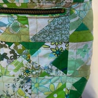 Image 5 of Vivid Patch Handmade Shoulder Bag Upcycled Vintage Fabrics & Denim