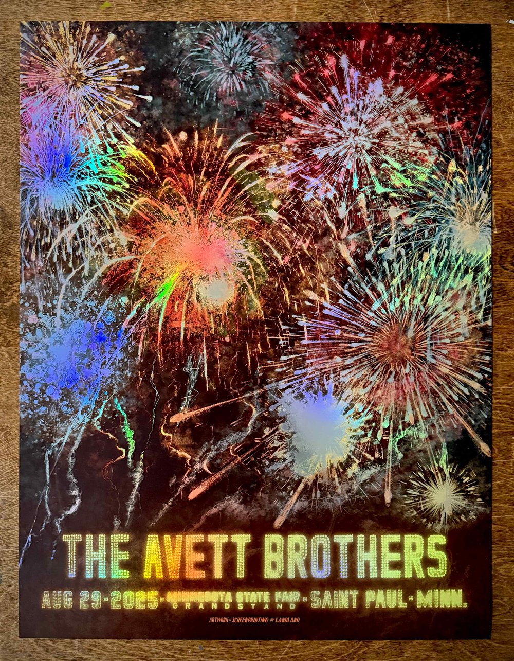 The Avett Brothers (Minnesota State Fair, St. Paul, MN) • Official Poster (18" x 24")