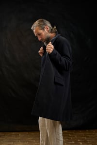 Image 3 of East End Molskin Coat - Dark Navy *Made to Order 