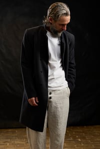 Image 5 of East End Molskin Coat - Dark Navy *Made to Order 