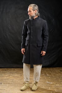 Image 9 of East End Molskin Coat - Dark Navy *Made to Order 
