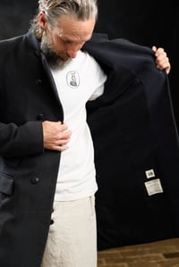 Image 12 of East End Molskin Coat - Dark Navy *Made to Order 