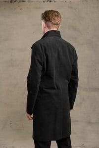 Image 14 of East End Moleskin Coat - Black 