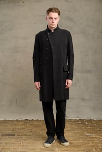Image 16 of East End Moleskin Coat - Black 