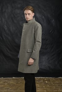 Image 2 of East End wool Coat - Mole Grey £650.00
