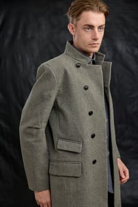 Image 5 of East End wool Coat - Mole Grey £650.00