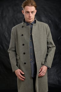 Image 1 of East End wool Coat - Mole Grey £650.00