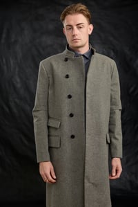 Image 7 of East End wool Coat - Mole Grey £650.00