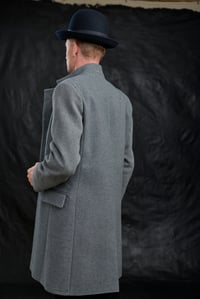 Image 20 of East End wool Coat -  Blue Herringbone £650.00 *M available