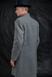 Image 21 of East End wool Coat -  Blue Herringbone £650.00 *M available