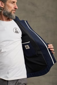 Image 7 of Chinwest wool Jacket - Navy Japanese £530.00