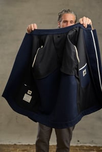 Image 8 of Chinwest wool Jacket - Navy Japanese £530.00