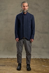Image 9 of Chinwest wool Jacket - Navy Japanese £530.00