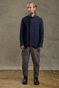 Image 10 of Chinwest wool Jacket - Navy Japanese £530.00
