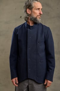 Image 11 of Chinwest wool Jacket - Navy Japanese £530.00