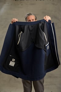 Image 19 of Chinwest wool Jacket - Navy Japanese £530.00