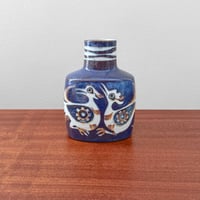 Image 1 of Nils Thorsson Royal Copenhagen Small Blue Baca Vase