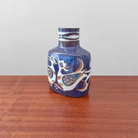 Image 2 of Nils Thorsson Royal Copenhagen Small Blue Baca Vase