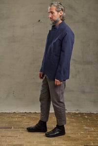 Image 3 of  Chinwest wool Jacket - Navy with Red stripe £530.00