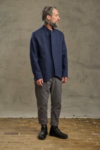 Image 2 of  Chinwest wool Jacket - Navy with Red stripe £530.00