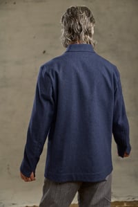 Image 13 of  Chinwest wool Jacket - Navy with Red stripe £530.00