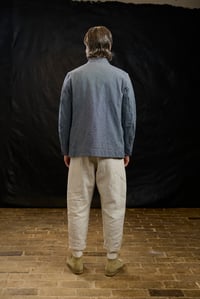 Image 15 of  Chinwest Jacket - Washed Blue Herringbone