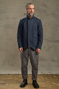 Image 3 of Chinwest Jacket - Navy twill