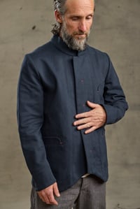 Image 5 of Chinwest Jacket - Navy twill