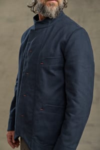 Image 6 of Chinwest Jacket - Navy twill