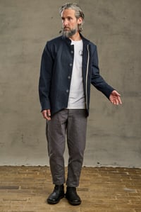 Image 16 of Chinwest Jacket - Navy twill