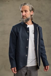 Image 17 of Chinwest Jacket - Navy twill